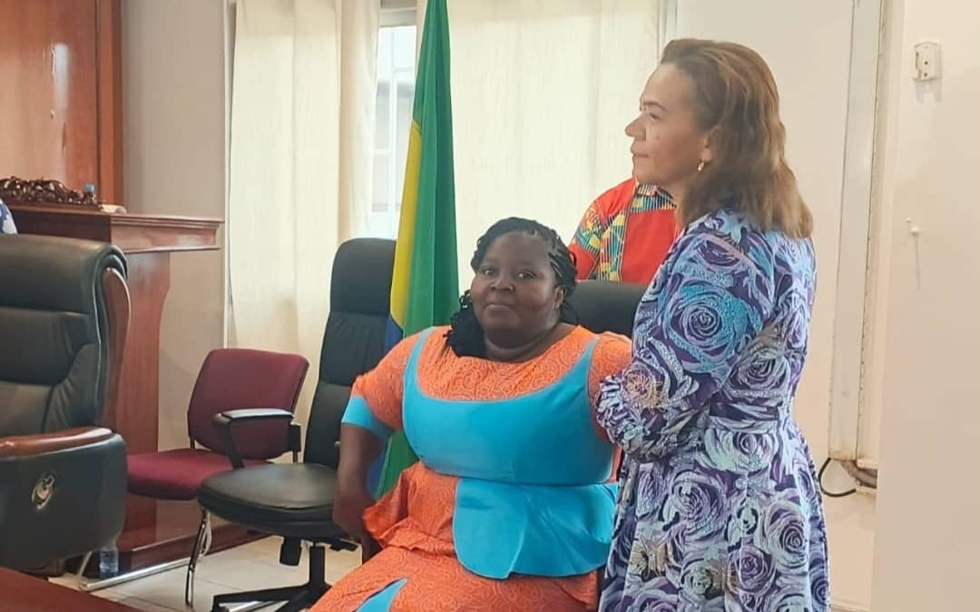 Cérémonie officielle d'installation d'un bureau institutionnel à Libreville