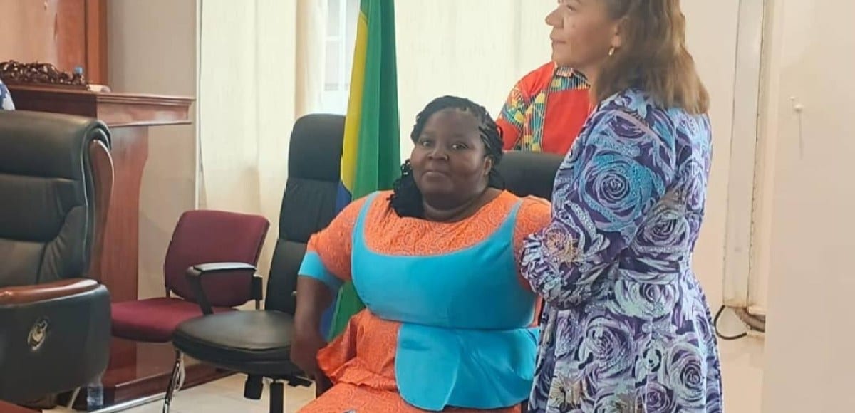 Cérémonie officielle d'installation d'un bureau institutionnel au Gabon