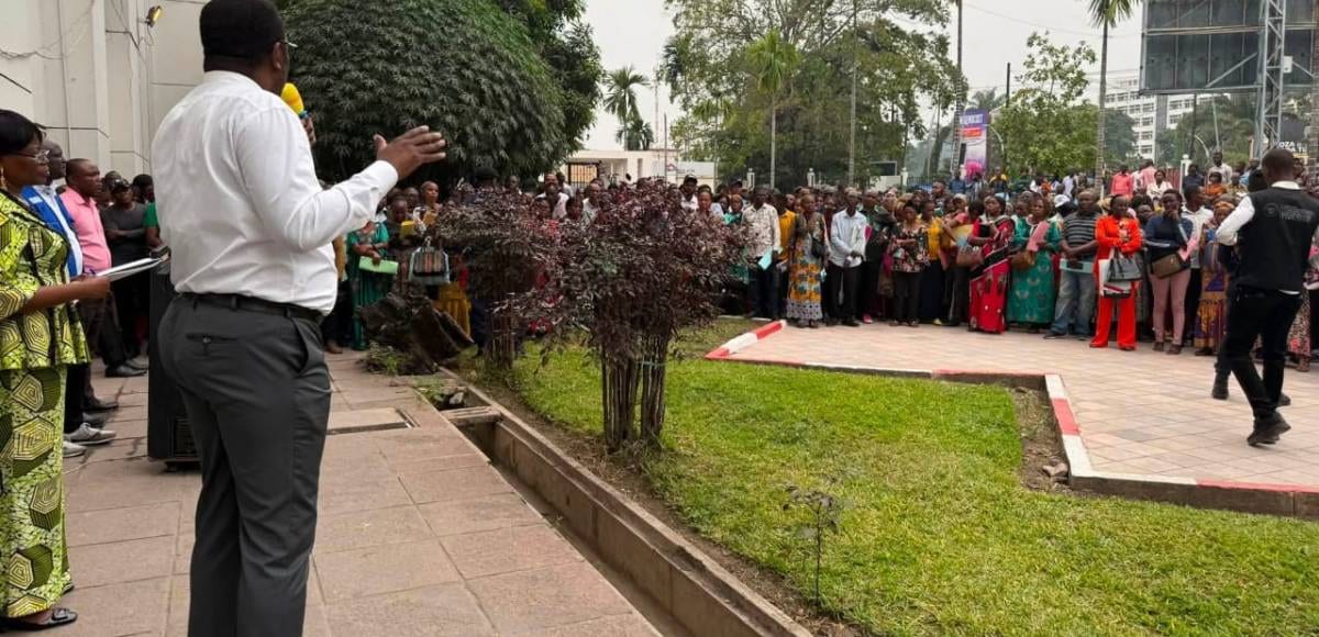 Portrait officiel d'un responsable politique congolais