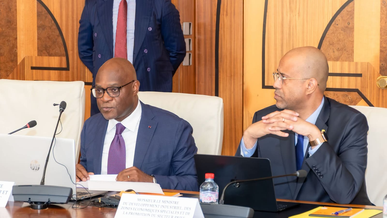 Illustration symbolisant l'économie congolaise et la zone Cemac
