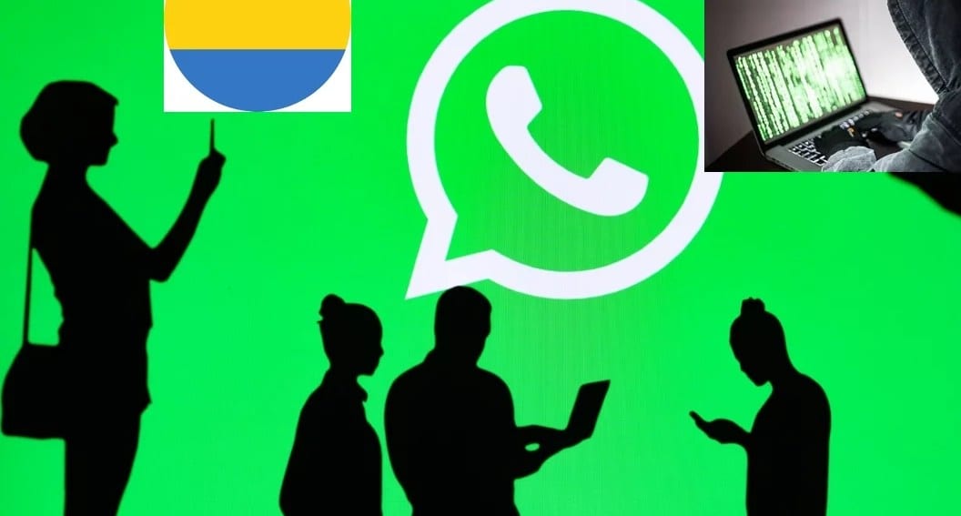 Smartphone affichant une messagerie de groupe protégée par un cadenas