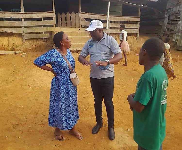 Délégation UDB en tournée dans les villages de l'Ogoulou-Mimongo