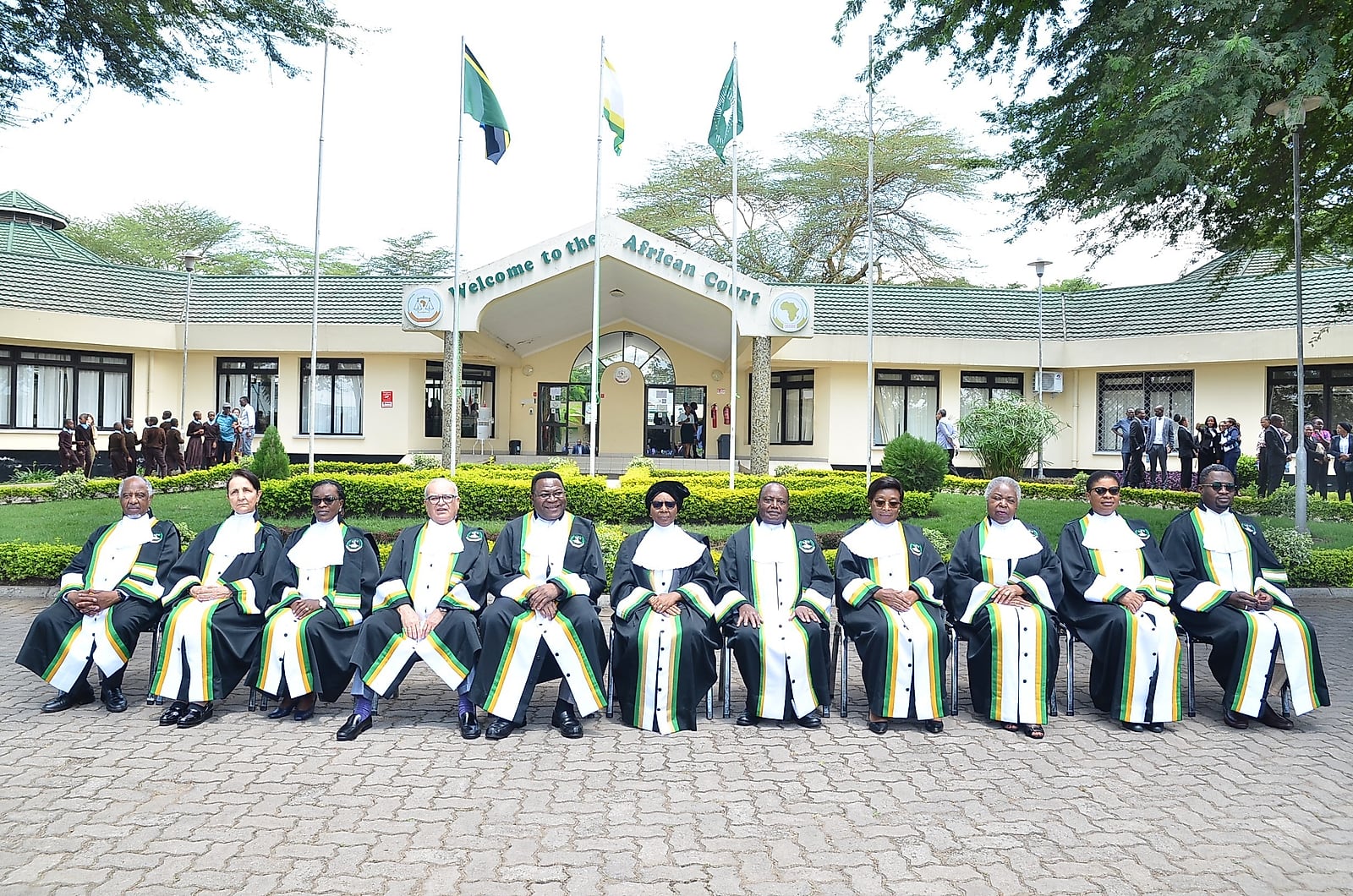 Bâtiment institutionnel abritant la Cour africaine des droits de l'homme et des peuples