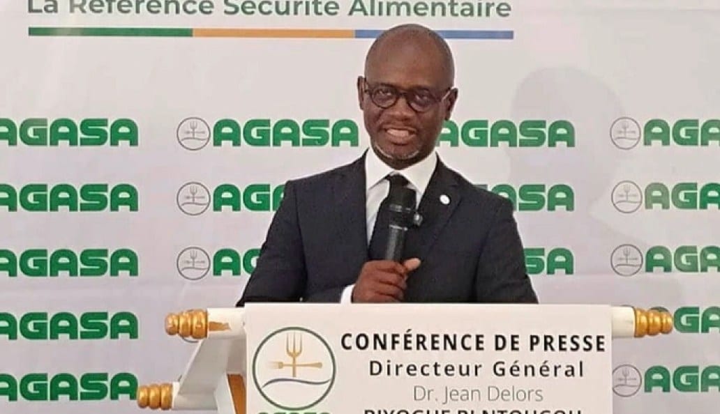 Bâtiment administratif représentant une agence publique gabonaise