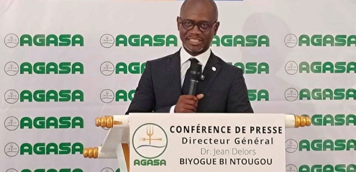 Bâtiment administratif symbolisant une agence publique gabonaise