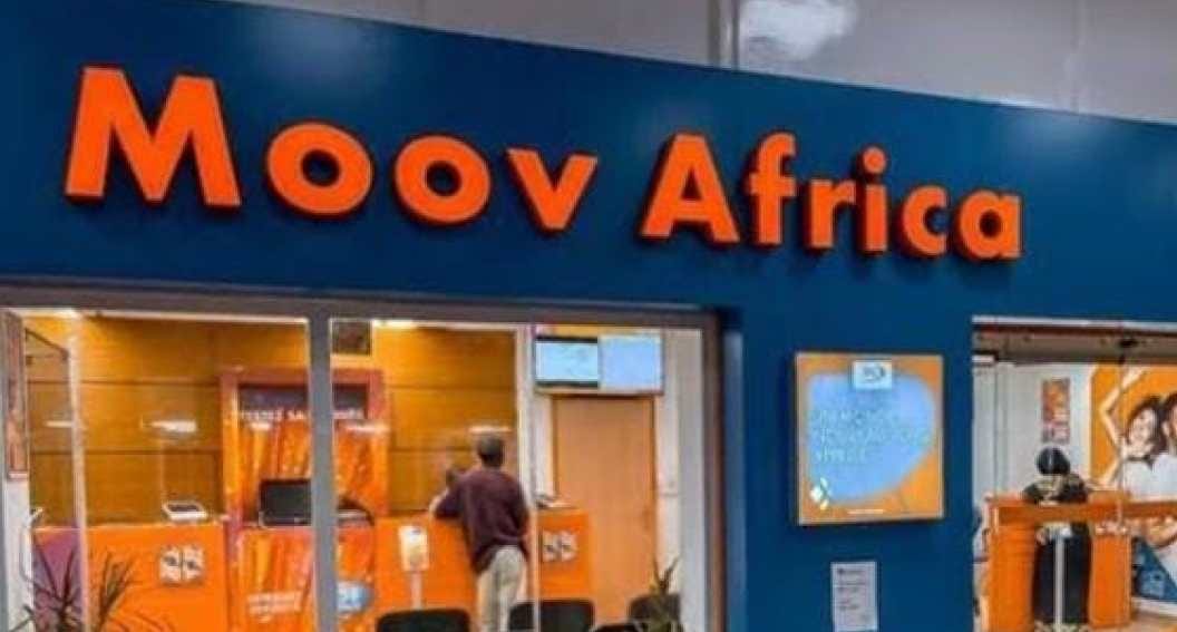 Magasin de l'opérateur Gabon Telecom endommagé par un incendie à Owendo