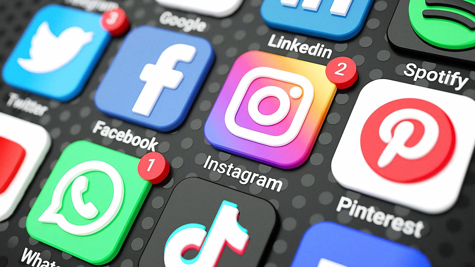 Smartphone affichant une erreur de connexion à un réseau social