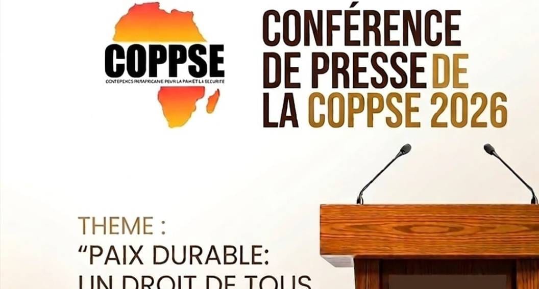 Illustration symbolisant la paix panafricaine et la jeunesse engagée