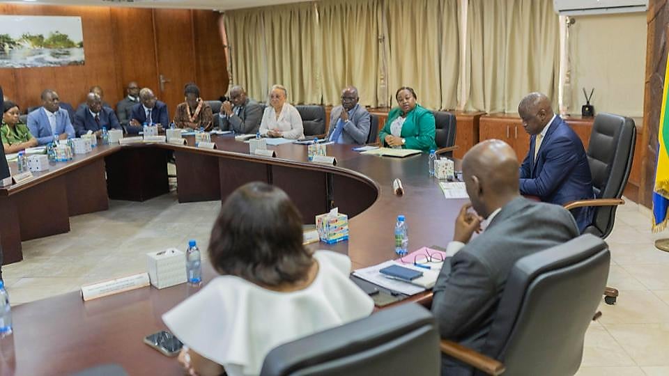 Réunion gouvernementale sur l'éducation et l'emploi au Gabon