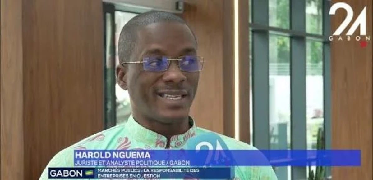Ouvriers travaillant sur un chantier au Gabon