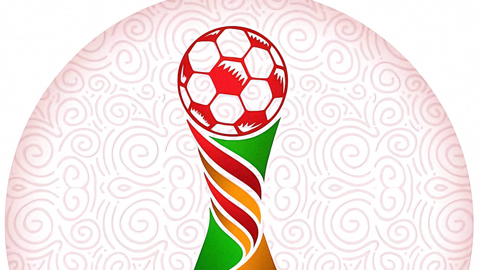 Jeunes joueurs de football en tenue de match sur un terrain gabonais