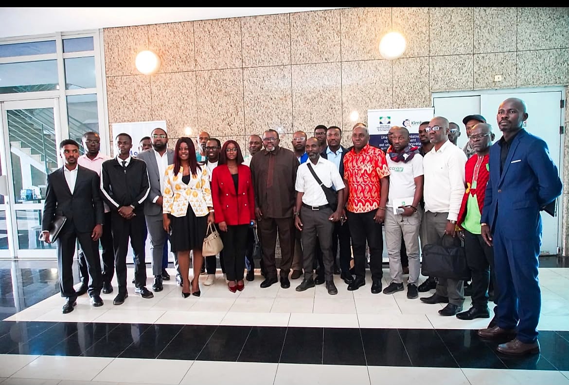Bâtiment de la Banque Centrale des États de l'Afrique Centrale à Libreville
