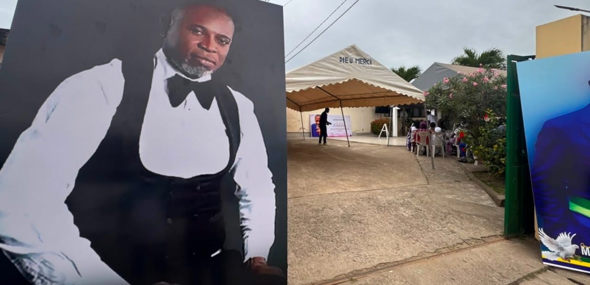 Portrait en hommage au cinéaste gabonais Jean Brice Chanel Mapaga