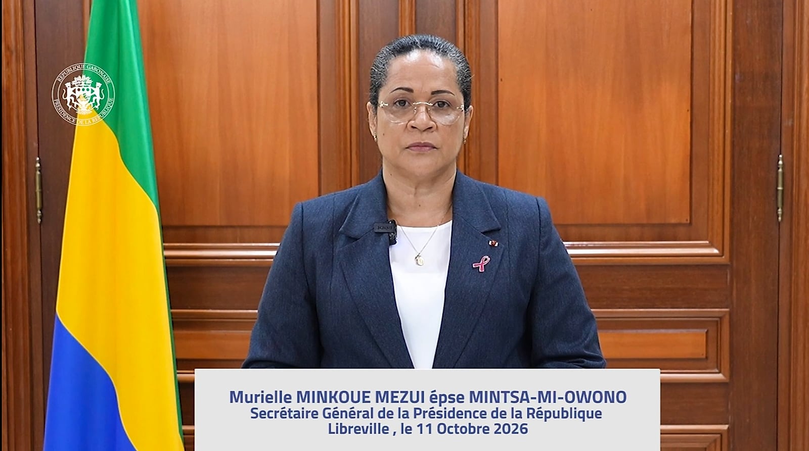 Palais présidentiel gabonais ou salle de conseil des ministres