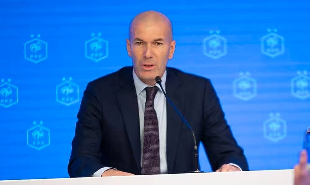 Zinedine Zidane lors d'une apparition publique