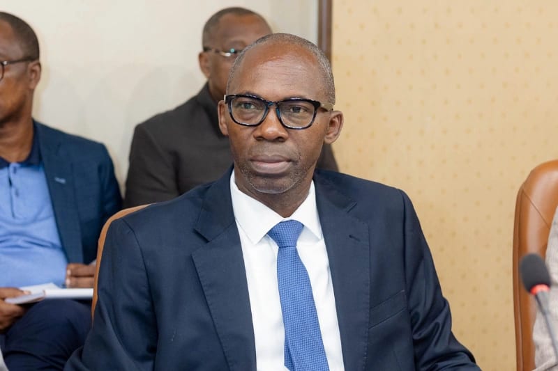 Bâtiment officiel gabonais symbolisant les finances publiques