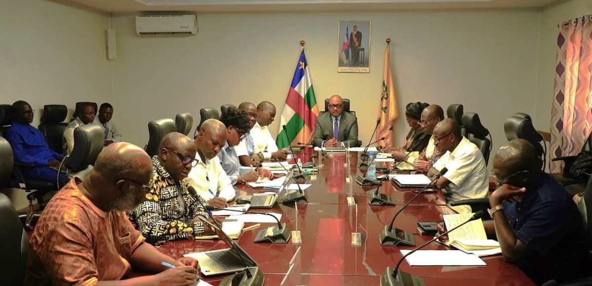 Illustration évoquant la numérisation des finances publiques en Centrafrique.