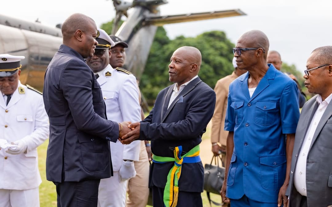Localité de Minvoul dans le nord du Gabon