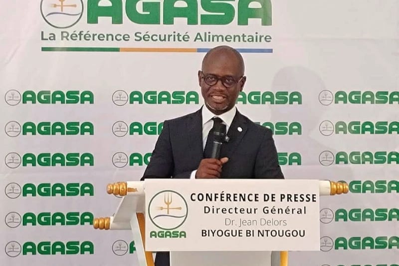 Bâtiment administratif représentant une agence publique gabonaise