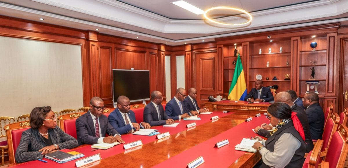 Bâtiment administratif symbolisant les finances publiques gabonaises à Libreville