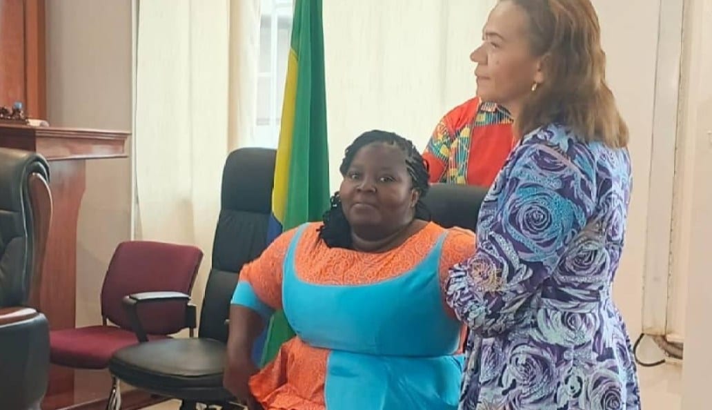 Cérémonie d'installation du bureau de l'Ordre des sages-femmes du Gabon à Libreville