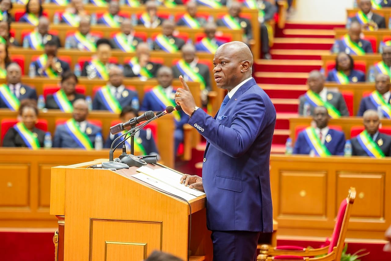 Illustration d'un chantier ou d'un service public au Gabon