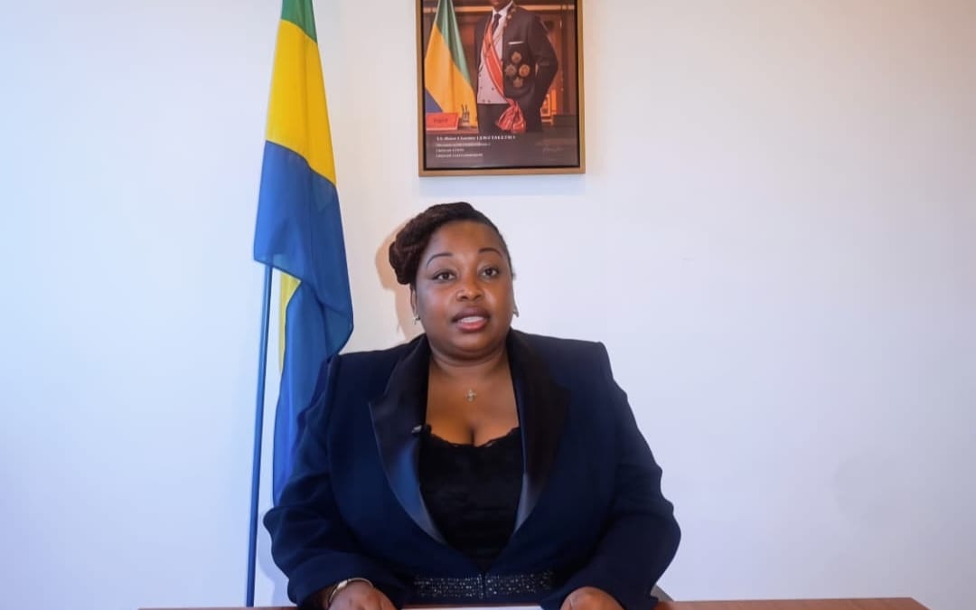 Illustration de résultats d'examen scolaire au Gabon avec des données chiffrées sur le BEPC 2026