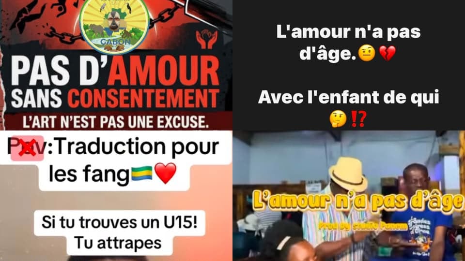Smartphone ouvert sur l'application TikTok, symbole de la viralité du morceau au Gabon