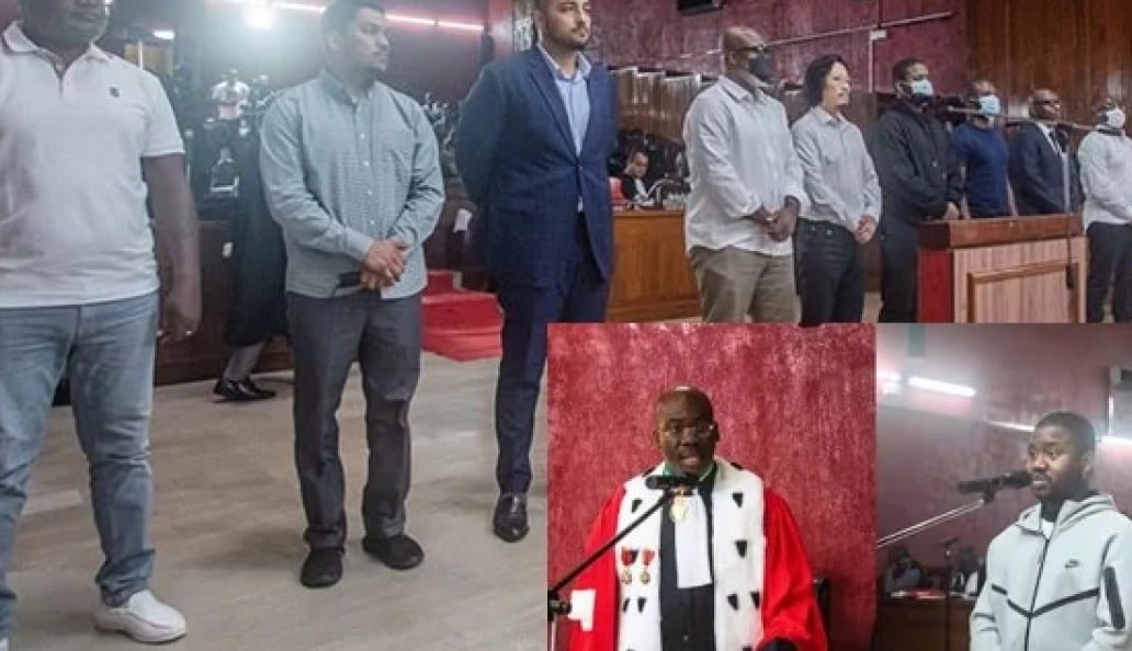 Bâtiment des Nations unies avec un drapeau gabonais visible au premier plan