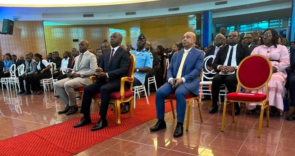 Cérémonie officielle de lancement de la plateforme numérique Kimba Connect à Libreville