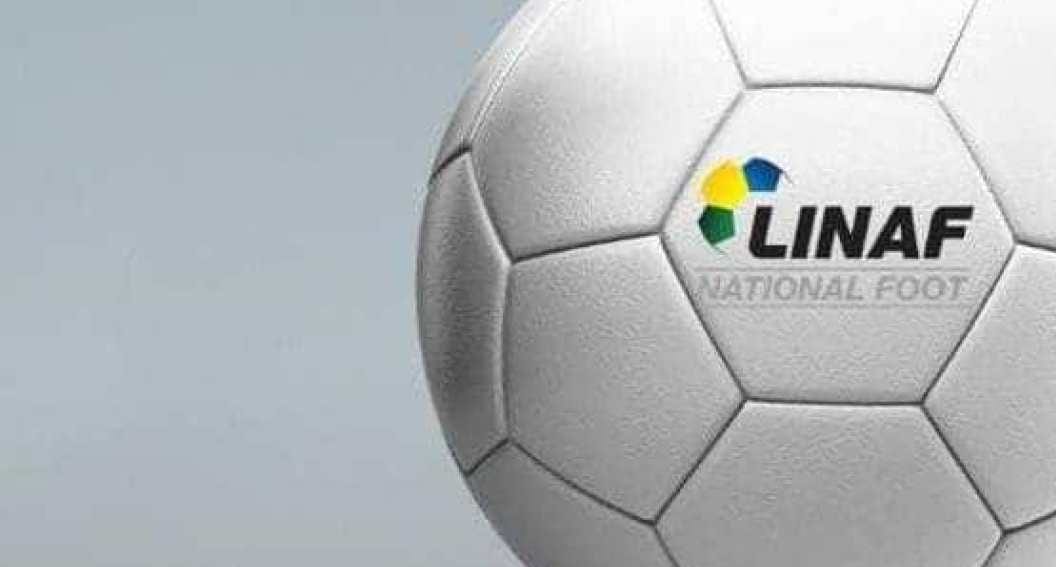 Ballon de football sur une pelouse verte de stade