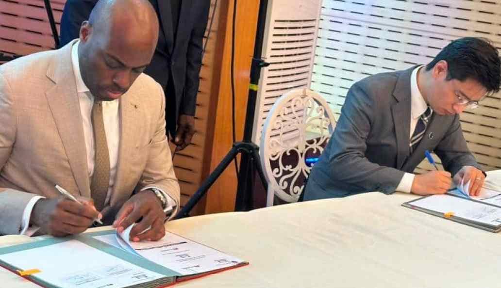 Cérémonie officielle de signature de partenariats à Libreville