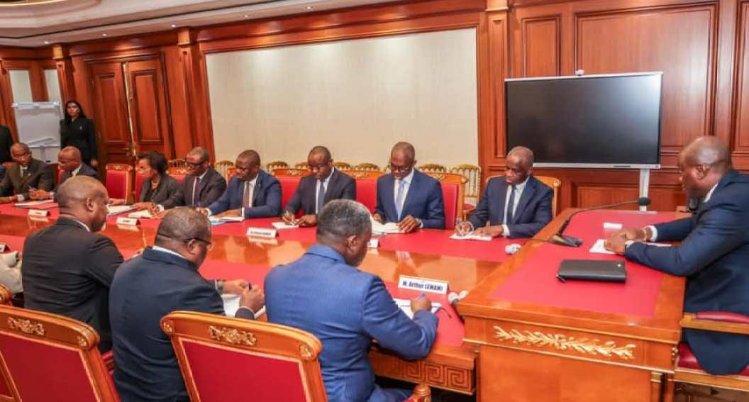 Bâtiment administratif lié aux finances publiques au Gabon