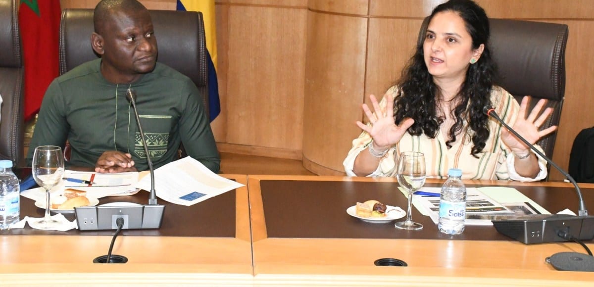 Délégation gabonaise en réunion de travail avec des responsables marocains de la formation professionnelle