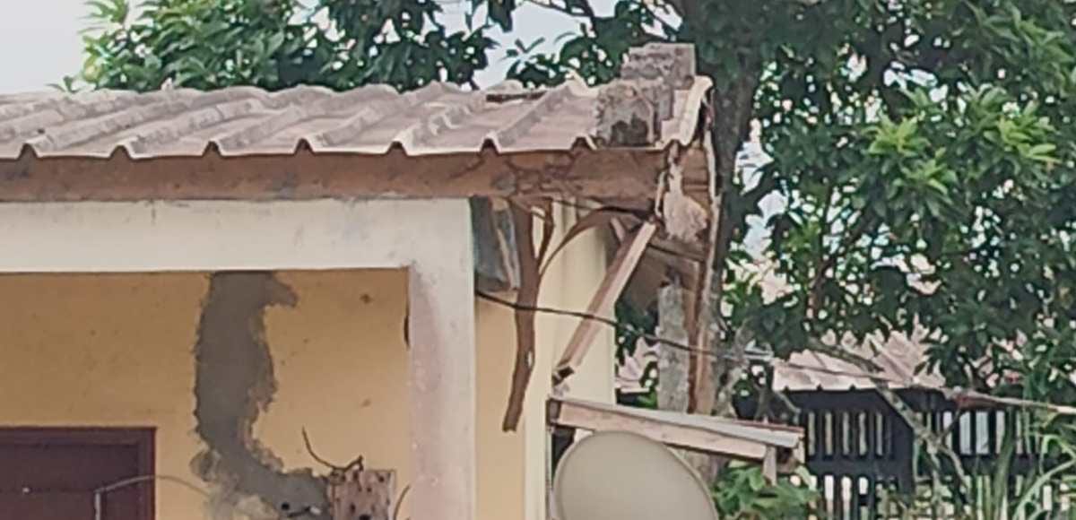 Bâtiments de logements pour enseignants dans un établissement scolaire gabonais