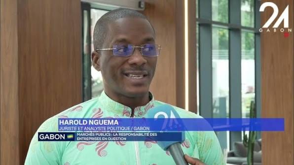 Ouvriers sur un chantier de construction au Gabon
