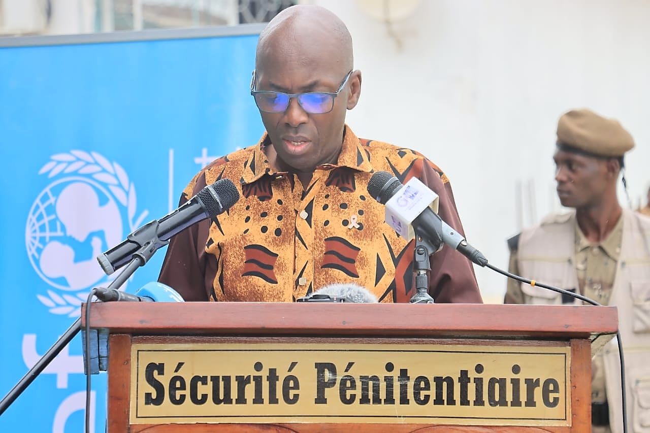 Journée récréative pour les mineurs détenus à la prison centrale de Libreville