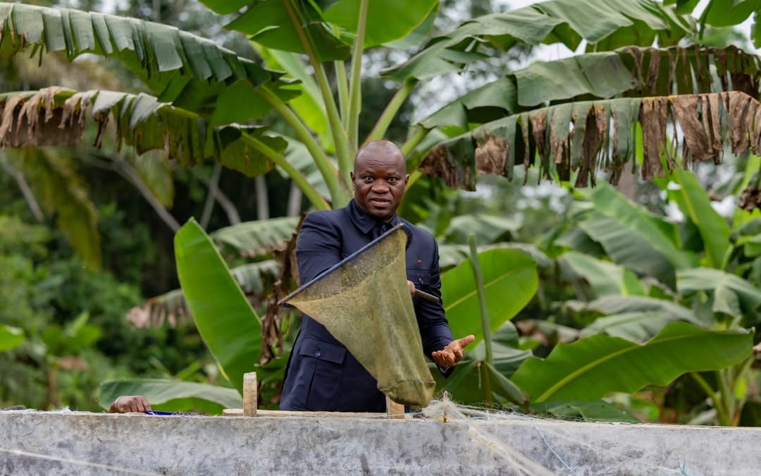 Déplacement présidentiel dans une localité du nord du Gabon
