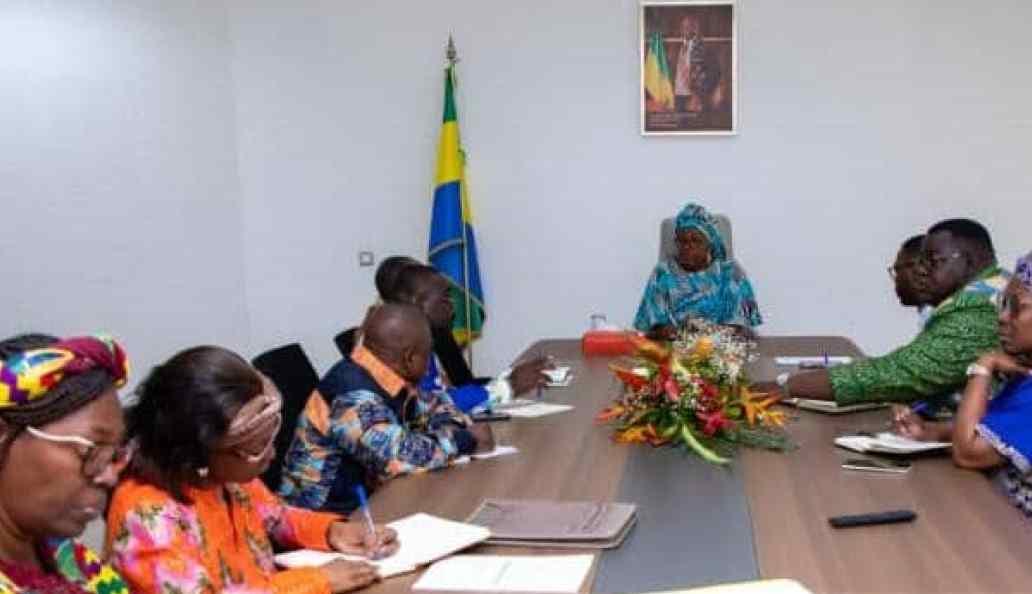 Bâtiment administratif à Libreville lié à la gestion des pensions des fonctionnaires