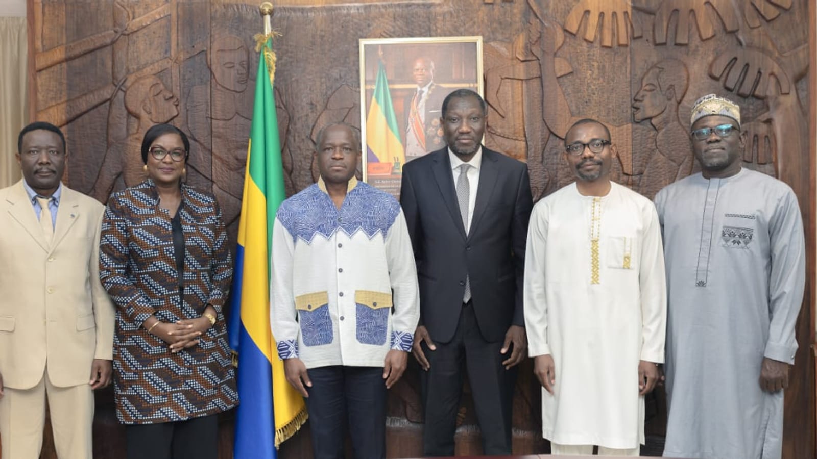 Bâtiment administratif du gouvernement gabonais à Libreville