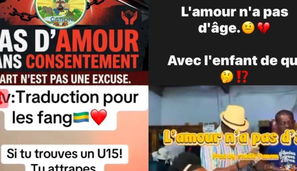 Smartphone filmant une scène de rue à Libreville, illustration du buzz sur les réseaux sociaux