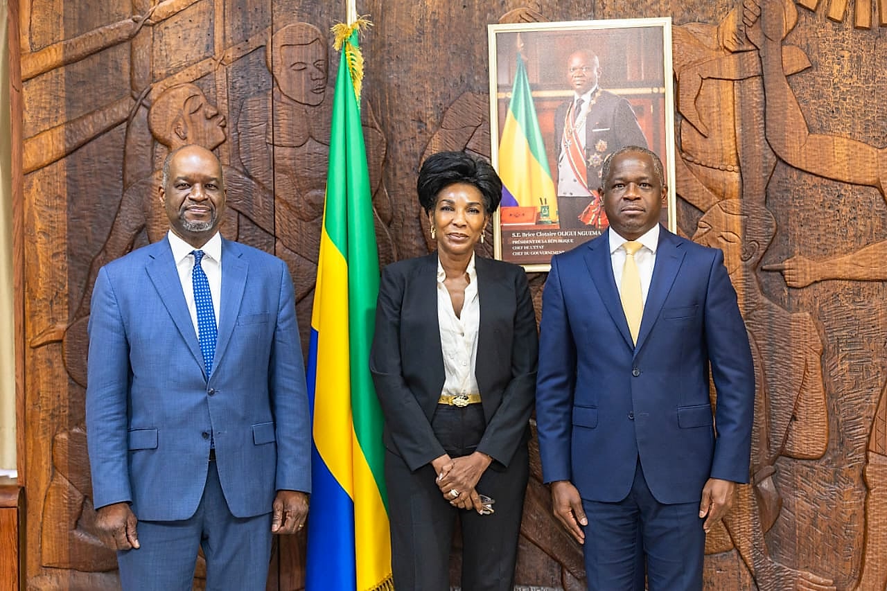 Réunion entre responsables gabonais et délégation du Fonds monétaire international