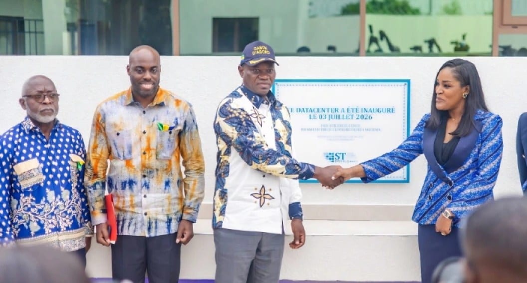 Bâtiment de datacenter dans la zone industrielle de Nkok au Gabon