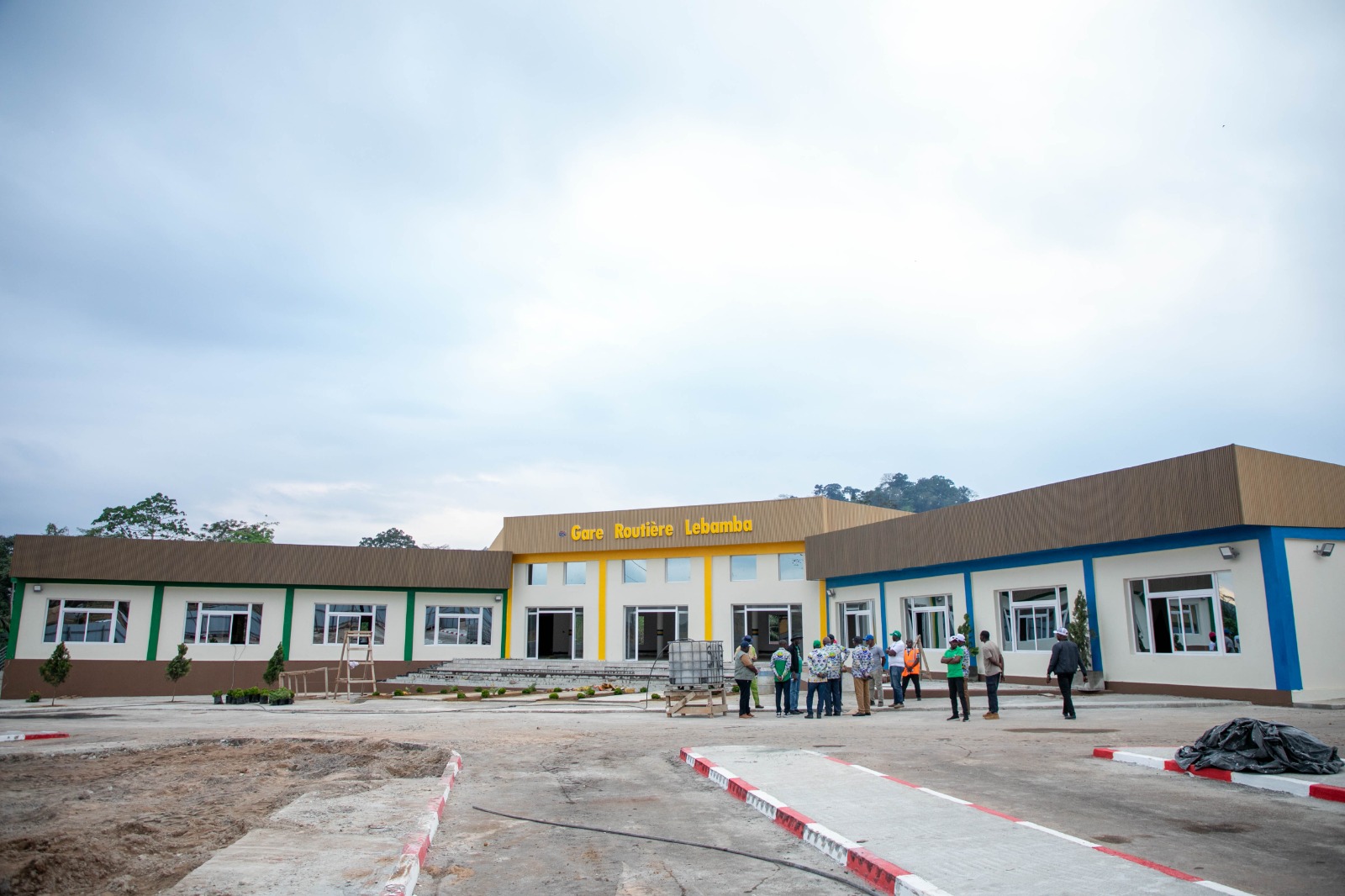 La gare routière de Lébamba