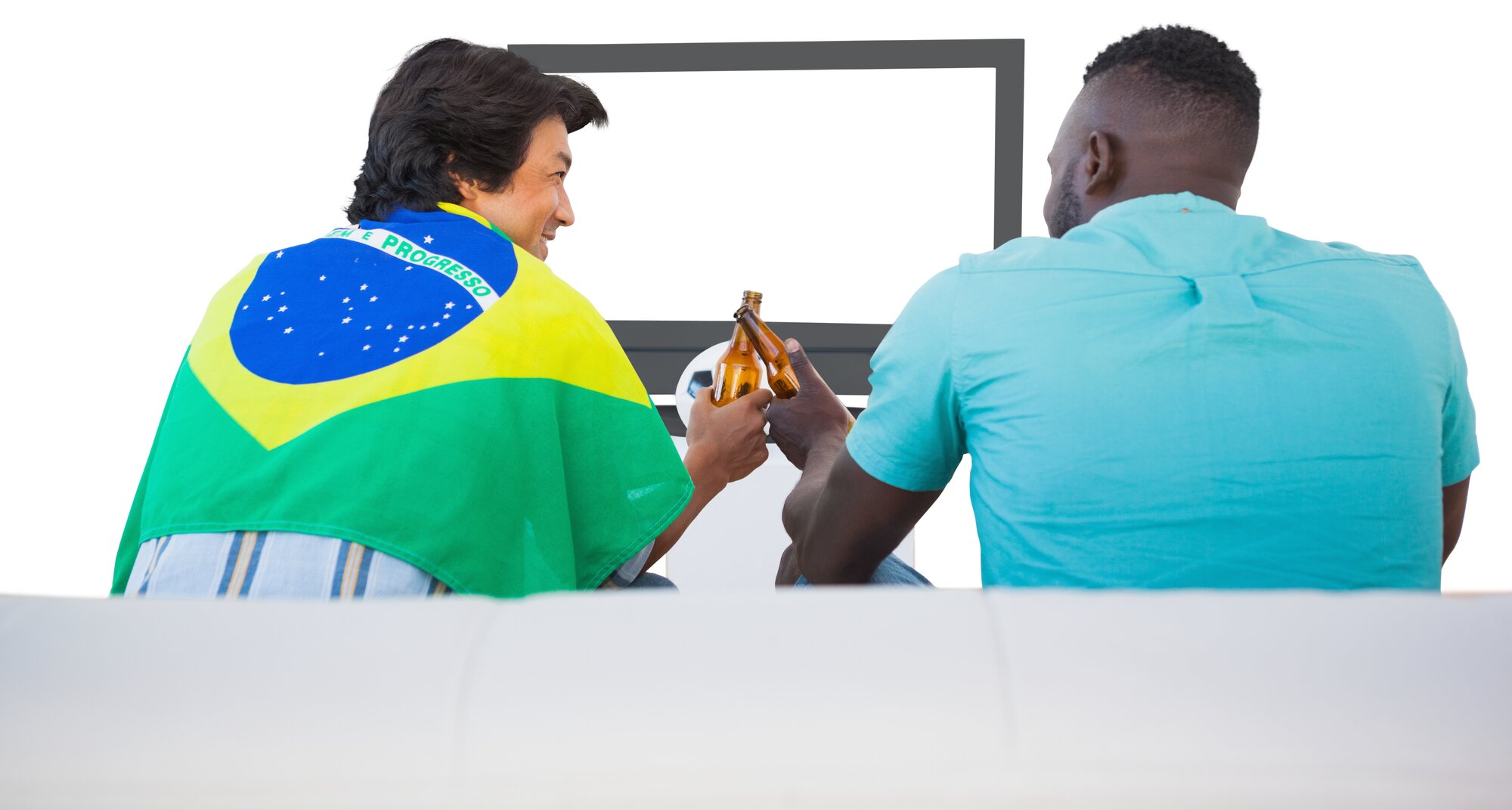 Drapeaux du Gabon et de la Belgique symbolisant le dialogue bilatéral renforcé.